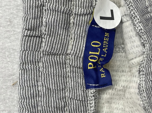 RALPH LAUREN ΦΟΡΜΑ ΚΑΦΕ ΓΚΡΙ ΑΝΤΡΙΚΟ PRE OWNED L