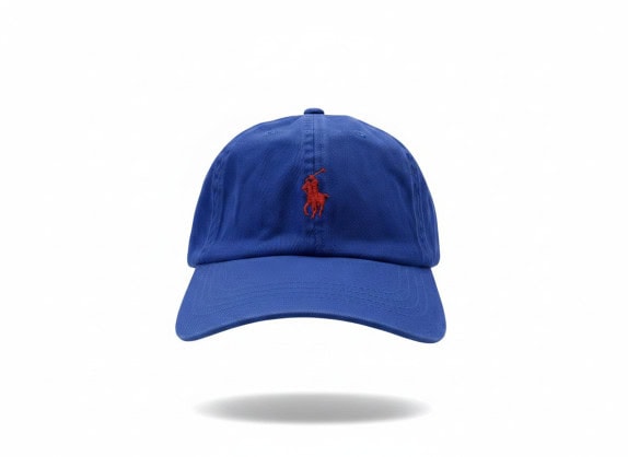 RALPH LAUREN BASEBALL CAP BLUE MEN PRE OWNED
