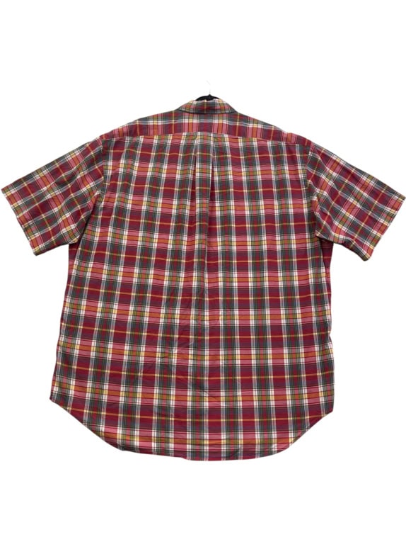 RALPH LAUREN ΚΟΝΤΟΜΑΝΙΚΟ ΠΟΥΚΑΜΙΣΟ CLASSIC ΚΑΡΟ ΑΝΤΡΙΚΟ PRE OWNED
