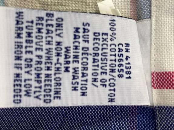 RALPH LAUREN ΚΟΝΤΟΜΑΝΙΚΟ ΠΟΥΚΑΜΙΣΟ CLASSIC ΚΑΡΟ OFF WHITE ΑΝΤΡΙΚΟ PRE OWNED M