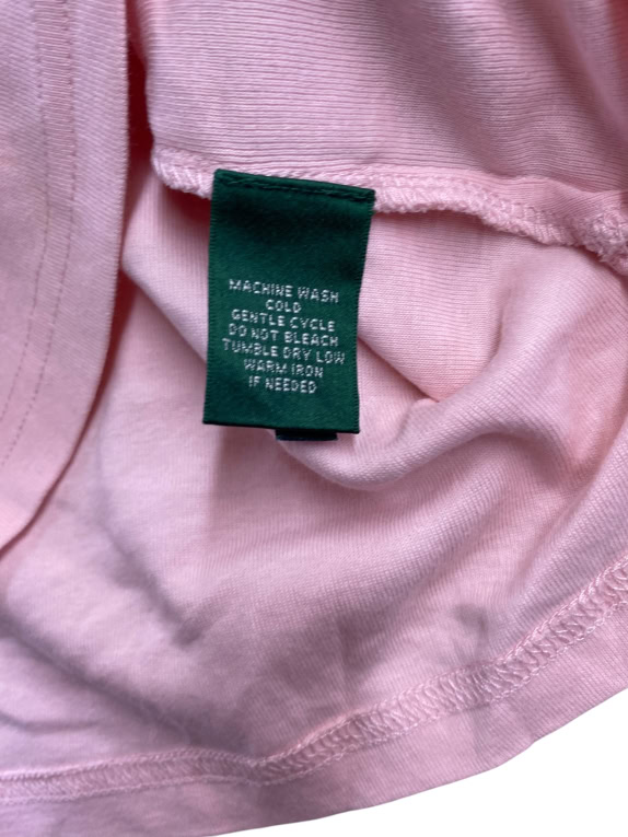 Ralph Lauren Lauren Γυναικείο T-shirt Ροζ S