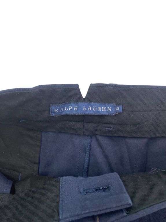 RALPH LAUREN Black Trousers Women’s Classic Fit