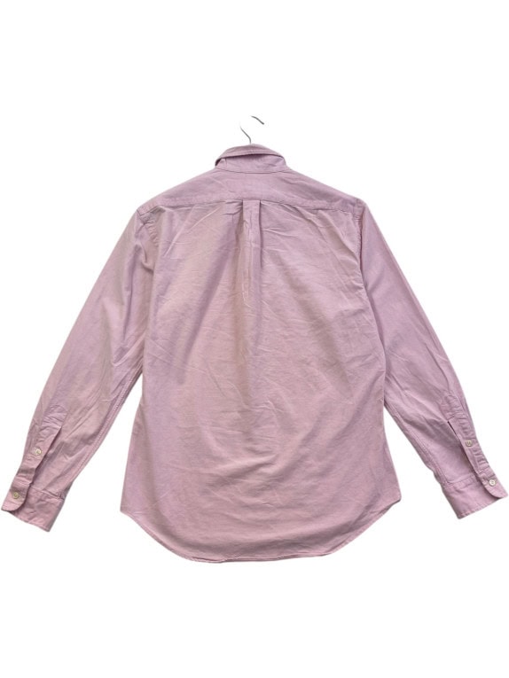 RALPH LAUREN OXFORD ΠΟΥΚΑΜΙΣΟ MINIMAL ΡΟΖ ΑΝΤΡΙΚΟ PRE OWNED M