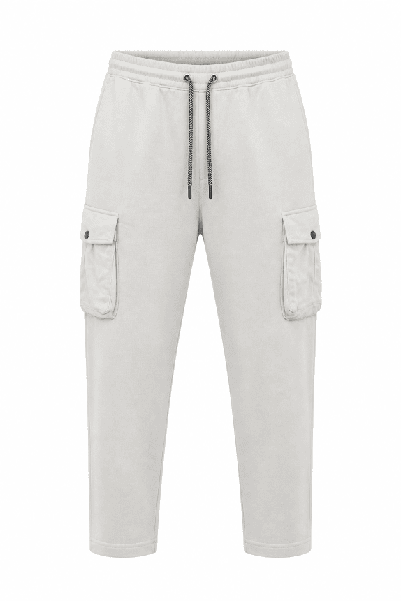 RALPH LAUREN ΠΑΝΤΕΛΟΝΙ CARGO MINIMAL OFF WHITE ΑΝΤΡΙΚΟ PRE OWNED L