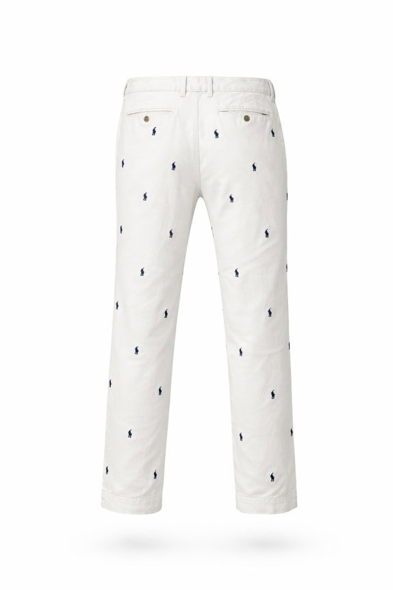 RALPH LAUREN ΠΑΝΤΕΛΟΝΙ CHINO MINIMAL OFF WHITE ΓΥΝΑΙΚΕΙΟ PRE OWNED S