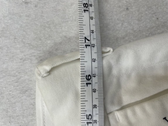 RALPH LAUREN ΠΑΝΤΕΛΟΝΙ CHINO MINIMAL OFF WHITE ΓΥΝΑΙΚΕΙΟ PRE OWNED S