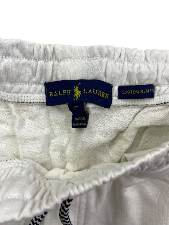 Ralph Lauren Παντελόνι Φόρμα Cargo Custom Slim Fit Λευκό Ανδρικό L