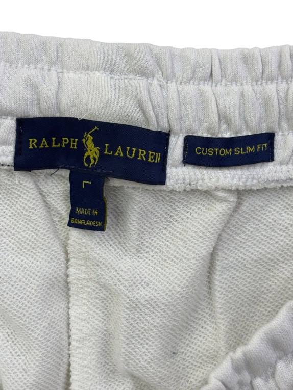 RALPH LAUREN ΠΑΝΤΕΛΟΝΙ ΦΟΡΜΑΣ CARGO MINIMAL OFF WHITE ΑΝΤΡΙΚΟ PRE OWNED L