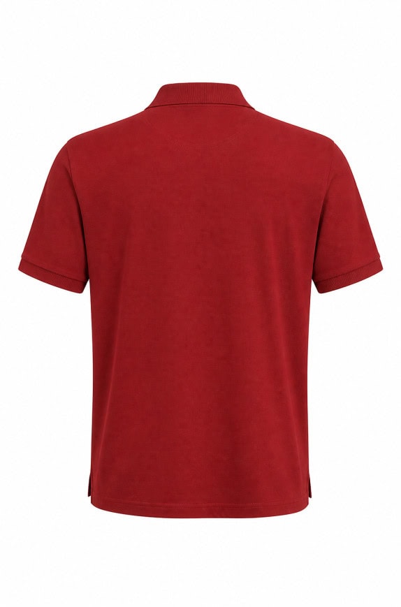 RALPH LAUREN POLO SHIRT CLASSIC RED MEN PRE OWNED L