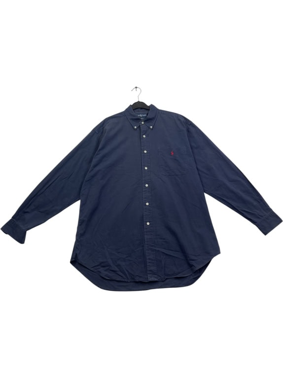 RALPH LAUREN ΠΟΥΚΑΜΙΣΟ BLAKE VINTAGE ΜΠΛΕ UNISEX L preowned