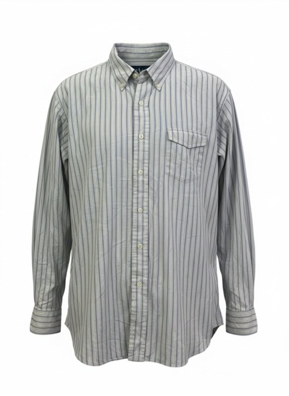 RALPH LAUREN ΠΟΥΚΑΜΙΣΟ BUTTON DOWN CLASSIC ΓΑΛΑΖΙΟ ΑΝΤΡΙΚΟ PRE OWNED XL