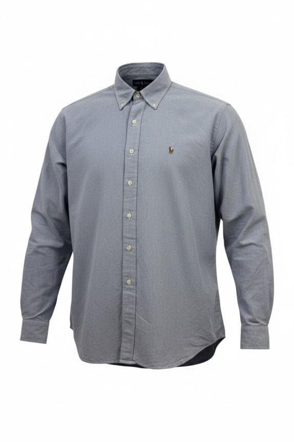 RALPH LAUREN ΠΟΥΚΑΜΙΣΟ BUTTON DOWN CLASSIC ΓΑΛΑΖΙΟ ΑΝΤΡΙΚΟ PRE OWNED XXL