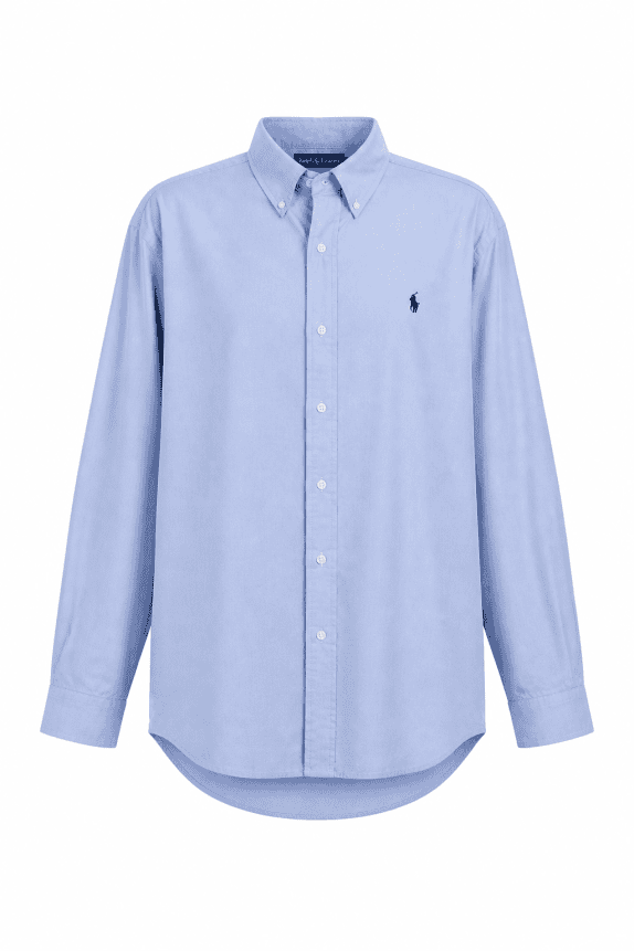 RALPH LAUREN ΠΟΥΚΑΜΙΣΟ BUTTON DOWN CLASSIC LIGHT BLUE ΑΝΤΡΙΚΟ PRE OWNED XL