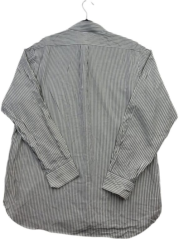 RALPH LAUREN ΠΟΥΚΑΜΙΣΟ BUTTON DOWN CLASSIC ΜΑΥΡΟ ΛΕΥΚΟ ΑΝΤΡΙΚΟ PRE OWNED L