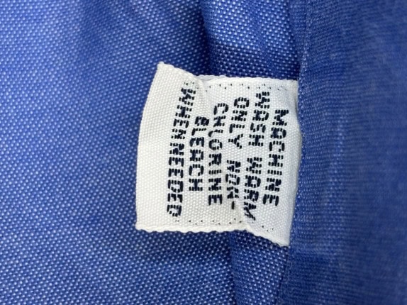 RALPH LAUREN ΠΟΥΚΑΜΙΣΟ BUTTON DOWN CLASSIC ΜΠΛΕ ΑΝΤΡΙΚΟ PRE OWNED XL