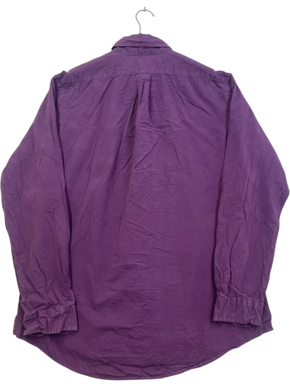 RALPH LAUREN ΠΟΥΚΑΜΙΣΟ BUTTON DOWN ΚΛΑΣΙΚΟ ΜΩΒ ΑΝΤΡΙΚΟ PRE OWNED L