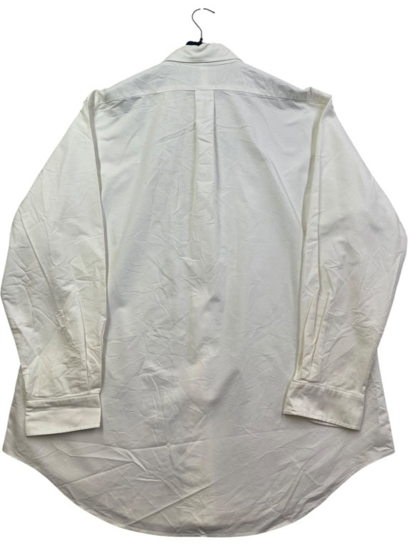 RALPH LAUREN ΠΟΥΚΑΜΙΣΟ BUTTON DOWN MINIMAL OFF WHITE ΑΝΤΡΙΚΟ PRE OWNED XL
