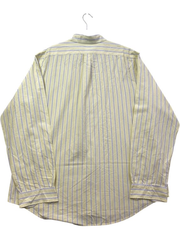 RALPH LAUREN ΠΟΥΚΑΜΙΣΟ BUTTON DOWN ΡΙΓΕ ΑΠΑΛΟ ΚΙΤΡΙΝΟ ΑΝΤΡΙΚΟ PRE OWNED XXL