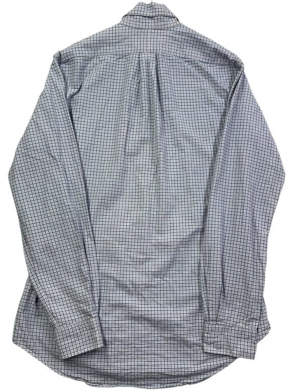 RALPH LAUREN CAMICIA A QUADRI CUSTOM FIT CON LOGO BLU UNISEX S