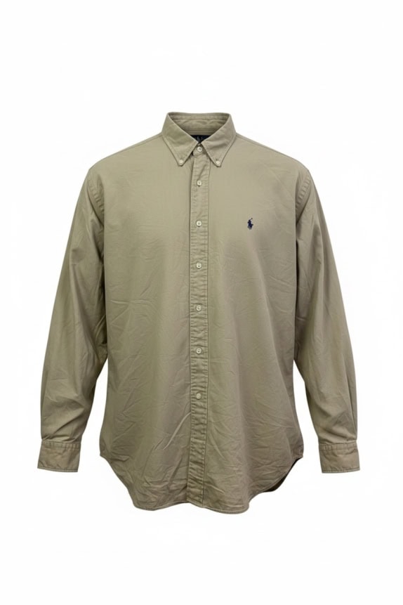 RALPH LAUREN ΠΟΥΚΑΜΙΣΟ CLASSIC BEIGE ΑΝΤΡΙΚΟ PRE OWNED XL