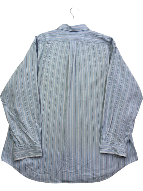 RALPH LAUREN SHIRT CLASSIC LIGHT BLUE MEN PRE OWNED