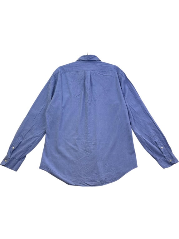 RALPH LAUREN SHIRT CLASSIC LIGHT BLUE MENS PRE OWNED L