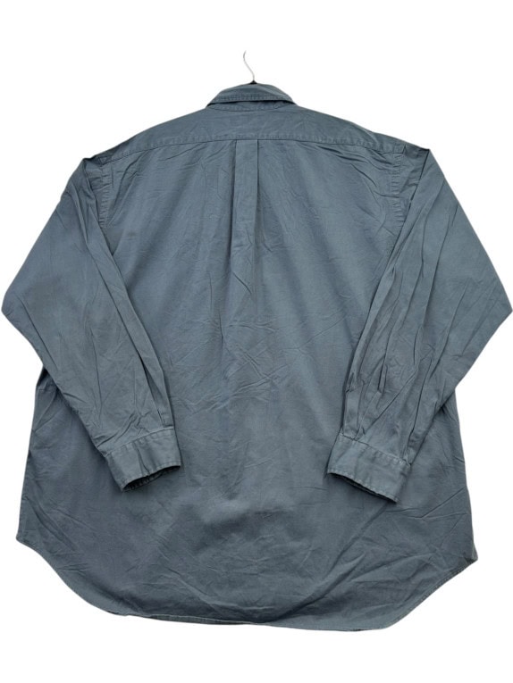 RALPH LAUREN ΠΟΥΚΑΜΙΣΟ CLASSIC ΓΑΛΑΖΙΟ ΓΚΡΙ ΑΝΤΡΙΚΟ PRE OWNED XL