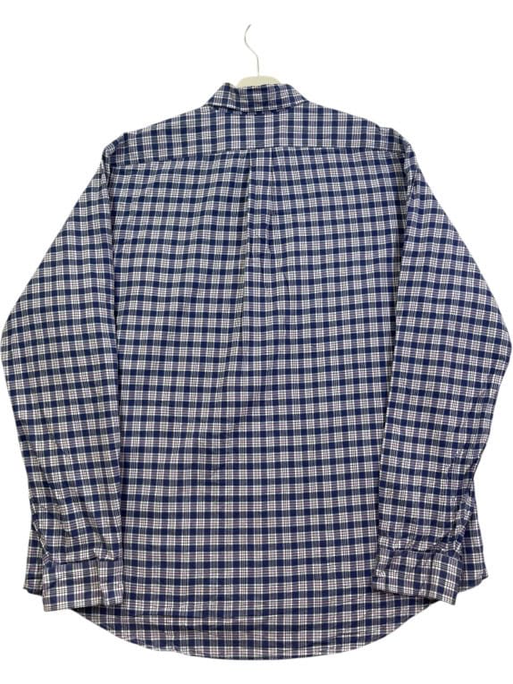 RALPH LAUREN CAMICIA BUTTON DOWN CLASSIC NAVY UOMO PRE OWNED XL