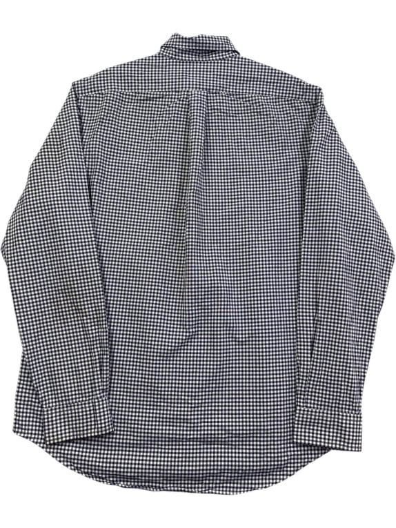 RALPH LAUREN ΠΟΥΚΑΜΙΣΟ CLASSIC ΚΑΡΟ NAVY ΛΕΥΚΟ ΑΝΤΡΙΚΟ PRE OWNED L