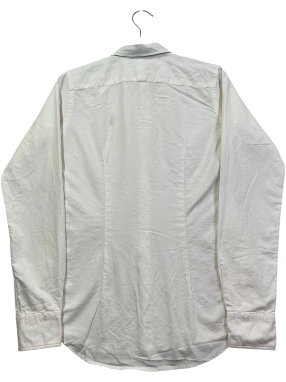 RALPH LAUREN ΠΟΥΚΑΜΙΣΟ CLASSIC ΛΕΥΚΟ ΑΝΤΡΙΚΟ M pre-owned