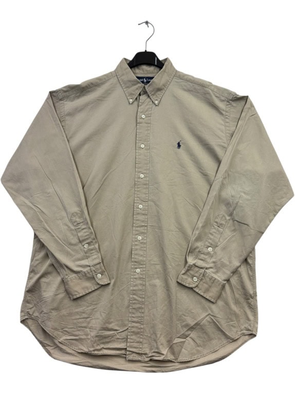 RALPH LAUREN ΠΟΥΚΑΜΙΣΟ CLASSIC ΜΠΕΖ ΑΝΤΡΙΚΟ PRE OWNED XL