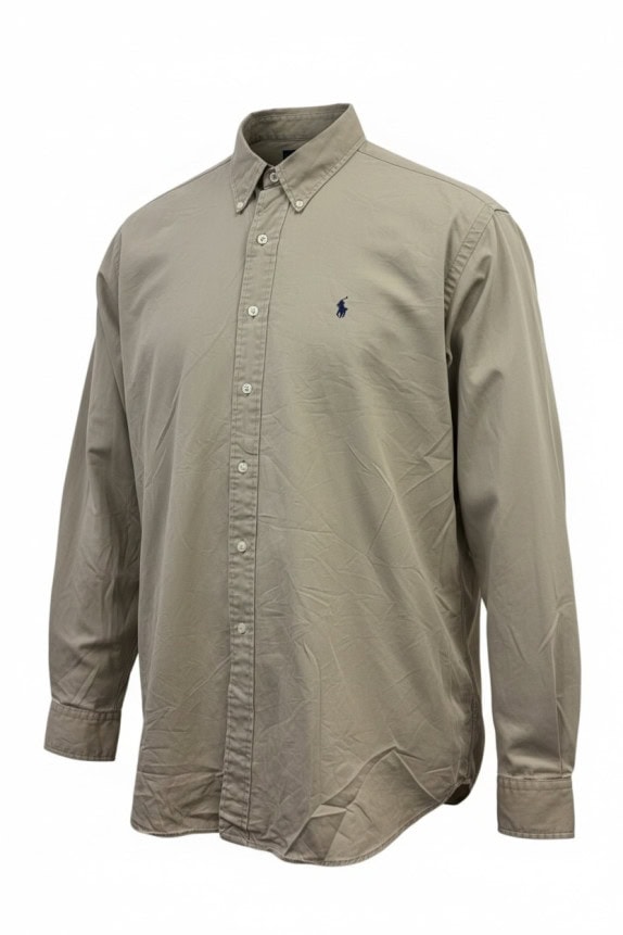 RALPH LAUREN ΠΟΥΚΑΜΙΣΟ CLASSIC ΜΠΕΖ ΑΝΤΡΙΚΟ PRE OWNED XL