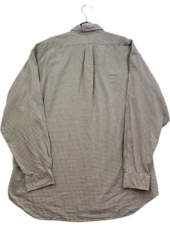 RALPH LAUREN ΠΟΥΚΑΜΙΣΟ CLASSIC ΜΠΕΖ ΚΑΦΕ ΑΝΤΡΙΚΟ PRE OWNED XL