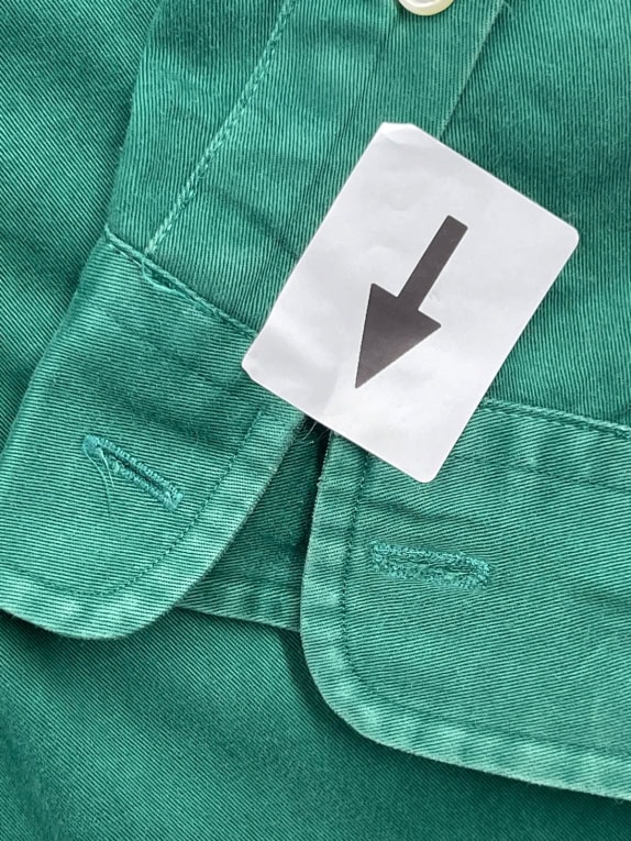 RALPH LAUREN CAMICIA CLASSIC VERDE UOMO PRE OWNED XL