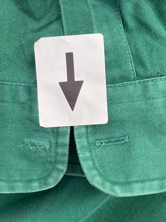 RALPH LAUREN CAMICIA CLASSIC VERDE UOMO PRE OWNED XL