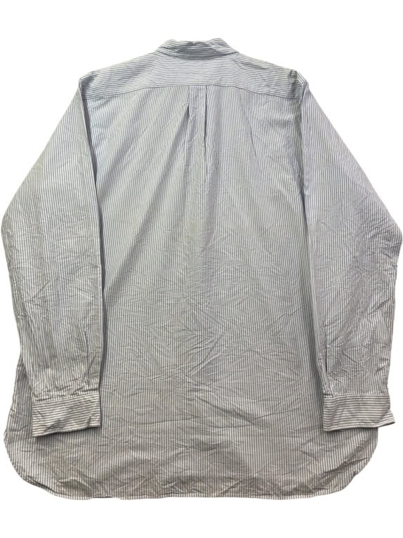 RALPH LAUREN ΠΟΥΚΑΜΙΣΟ CLASSIC ΡΙΓΕ ΜΠΛΕ ΛΕΥΚΟ ΑΝΤΡΙΚΟ PRE OWNED XL