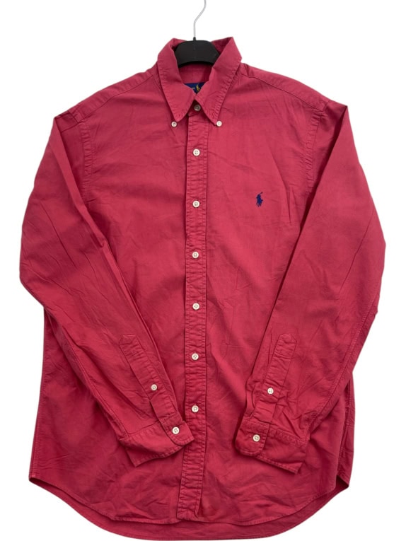 RALPH LAUREN ΠΟΥΚΑΜΙΣΟ CLASSIC ΡΟΖ ΑΝΤΡΙΚΟ PRE OWNED M