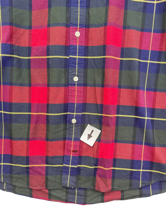 RALPH LAUREN ΠΟΥΚΑΜΙΣΟ ΚΑΡΟ CLASSIC ΠΟΛΥΧΡΩΜΟ ΑΝΤΡΙΚΟ PRE OWNED XXL