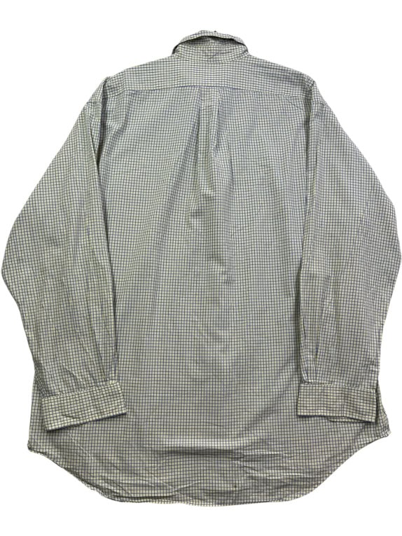 RALPH LAUREN CAMICIA A QUADRI CON LOGO GIALLO BLU UNISEX XXL