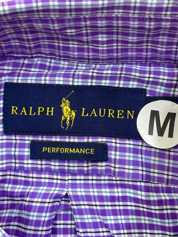 RALPH LAUREN ΠΟΥΚΑΜΙΣΟ ΚΑΡΟ ΜΩΒ ΑΝΤΡΙΚΟ PRE OWNED M