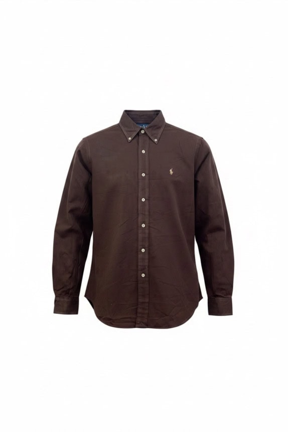 RALPH LAUREN ΠΟΥΚΑΜΙΣΟ ΚΛΑΣΙΚΟ ΚΑΦΕ ΑΝΤΡΙΚΟ PRE OWNED M