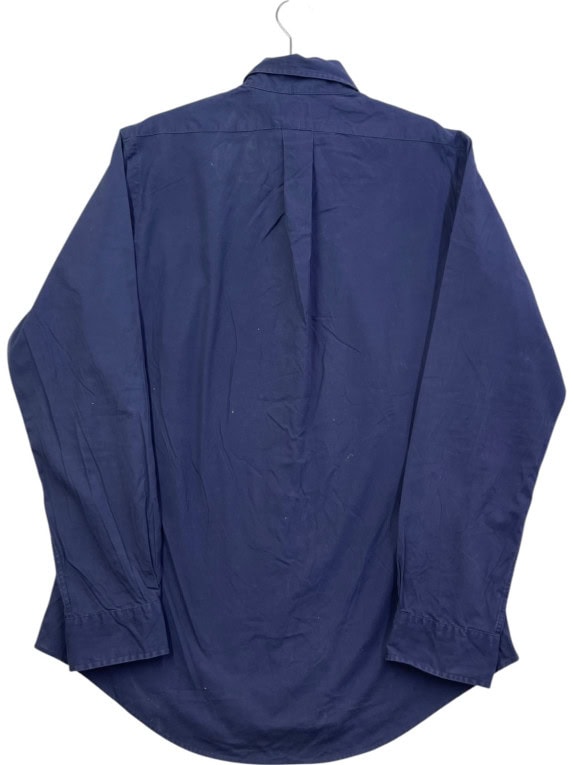 RALPH LAUREN ΠΟΥΚΑΜΙΣΟ ΚΛΑΣΙΚΟ NAVY ΑΝΤΡΙΚΟ PRE OWNED M