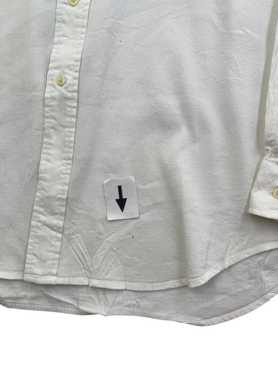 RALPH LAUREN ΠΟΥΚΑΜΙΣΟ ΚΛΑΣΙΚΟ OFF WHITE ΑΝΤΡΙΚΟ PRE OWNED XL