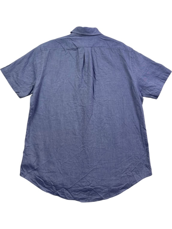 RALPH LAUREN ΠΟΥΚΑΜΙΣΟ ΚΟΝΤΟΜΑΝΙΚΟ CHAMBRAY OXFORD ΜΠΛΕ UNISEX M