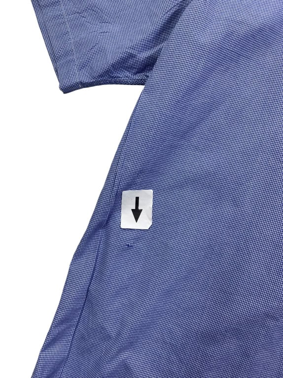 RALPH LAUREN SHORT SLEEVE SHIRT CLASSIC FIT BLUE UNISEX L