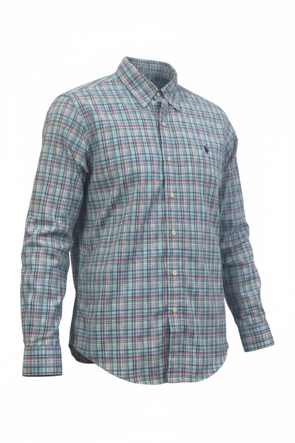 RALPH LAUREN Πουκάμισο Logo Πολύχρωμο UNISEX S