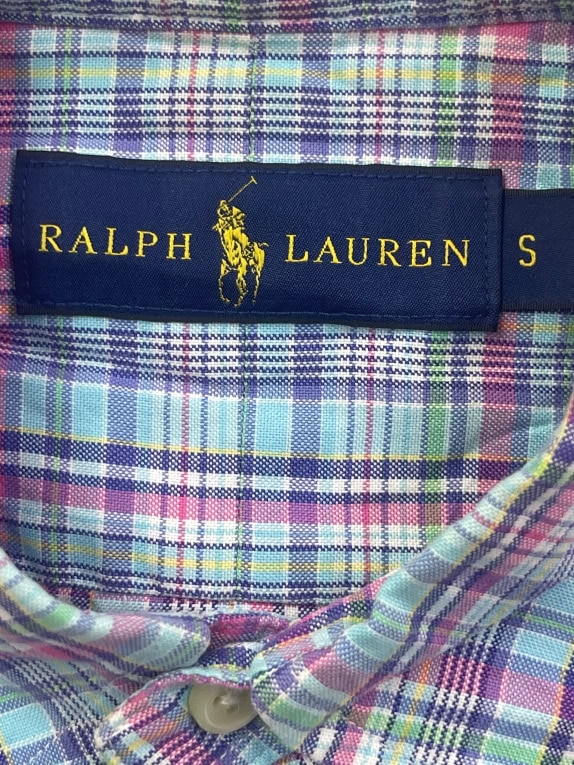 RALPH LAUREN Πουκάμισο Logo Πολύχρωμο UNISEX S