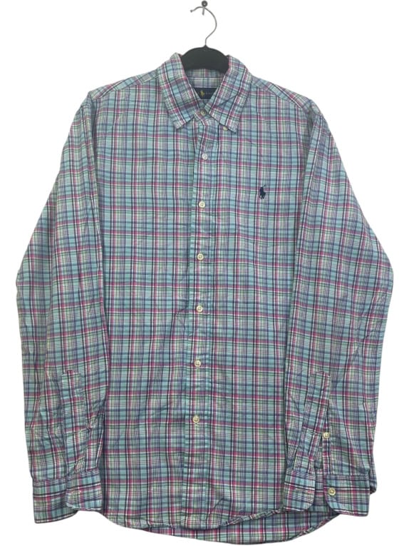 RALPH LAUREN Πουκάμισο Logo Πολύχρωμο UNISEX S