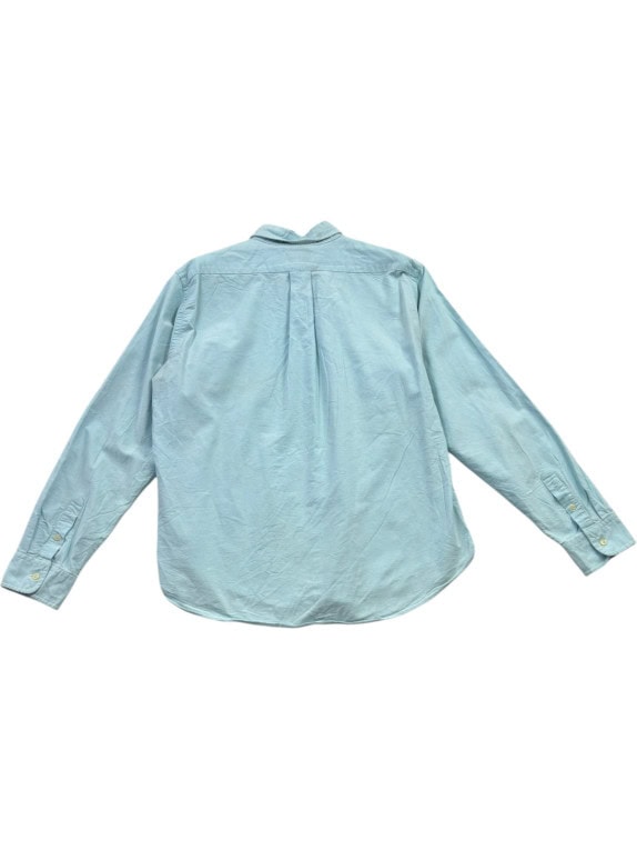RALPH LAUREN ΠΟΥΚΑΜΙΣΟ MINIMAL ΑΝΟΙΧΤΟ ΜΠΛΕ ΑΝΤΡΙΚΟ PRE OWNED M
