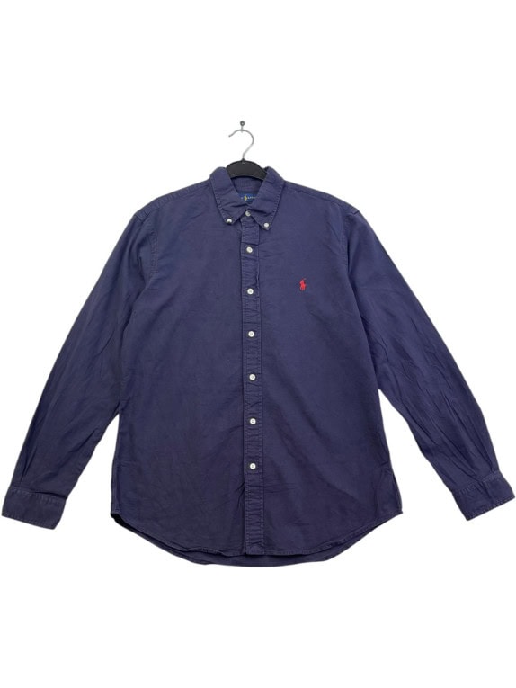 RALPH LAUREN ΠΟΥΚΑΜΙΣΟ MINIMAL NAVY ΑΝΤΡΙΚΟ PRE OWNED M